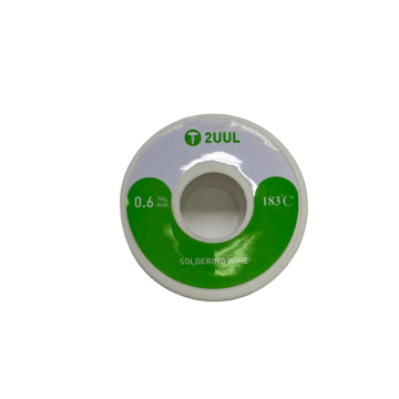 2UUL Soldering Wire 183 degree Celsisus Melting Point .6mm thick (100M)