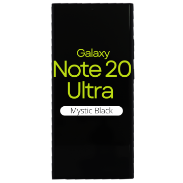OLED Digitizer Screen Assembly w/Frame for use with Samsung Note 20 Ultra 5G (Mystic Black)