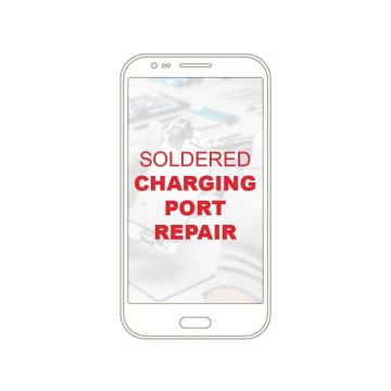Soldered charging port repair
