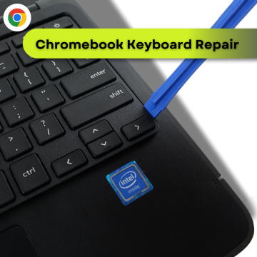 $80 Chromebook Keyboard Repair Service