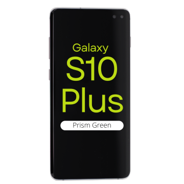 OLED Digitizer Screen Assembly for use with Samsung Galaxy S10 Plus (With Frame) (Prism Green)