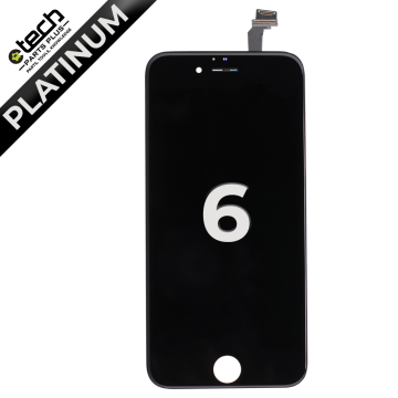 Platinum LCD Screen Assembly for use with iPhone 6 (Black)