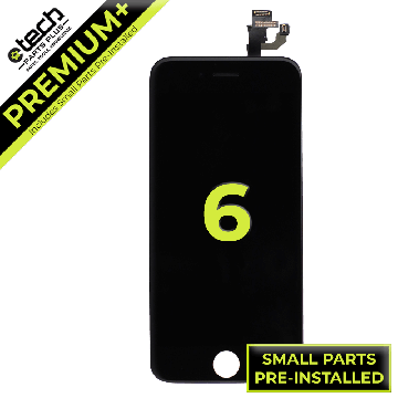 Premium Plus LCD Full Screen Assembly for use with iPhone 6 (Black)
