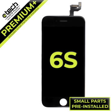 Premium Plus LCD & Digitizer Screen (Full Screen Assembly) for use with iPhone 6S (Black)