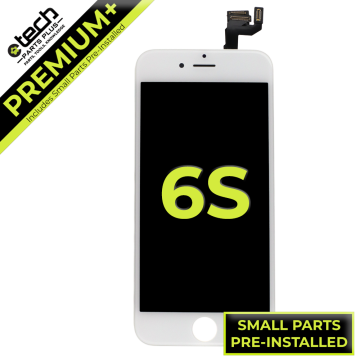Premium Plus LCD & Digitizer Screen (Full Screen Assembly) for use with iPhone 6S (White)