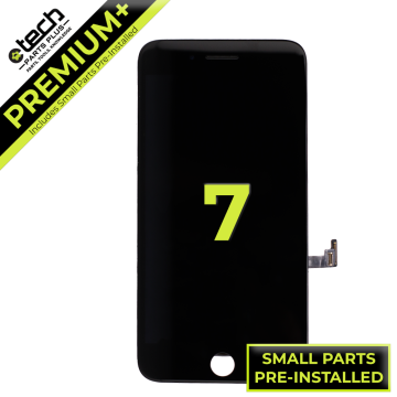 Premium Plus LCD Full Screen Assembly for use with iPhone 7 (Black)