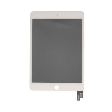 LCD Screen and Digitizer Assembly, White, for use with iPad Mini 4