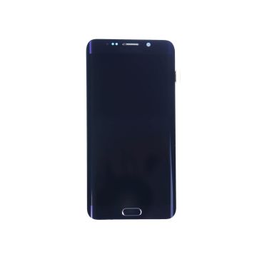 OLED Digitizer Assembly for use with Samsung Galaxy S6 Edge Plus (With Frame) (US Cellular) (Black Sapphire)