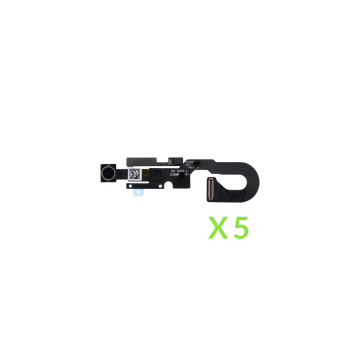 Front Camera, Sensor, Proximity Flex Cable for use with iPhone 7 - 5 Pack