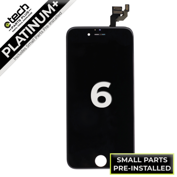 Platinum Plus LCD Screen Assembly for use with iPhone 6 (Black)