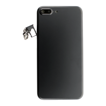 Back Housing for use with iPhone 7+ (5.5") with Small Parts (Black)