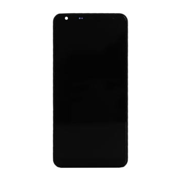 LCD/Digitizer Screen with frame for use with LG Stylo 4 (Black)