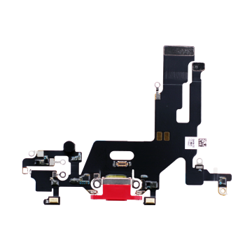 Charging Port for use with iPhone 11 (Red)