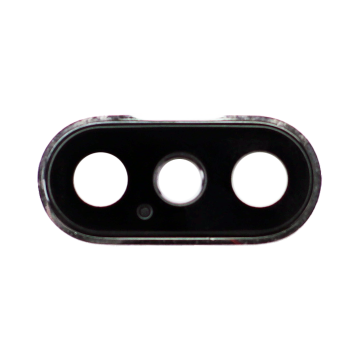 Rear Camera Lens with Holder for use with iPhone XS Max (White)