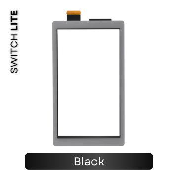 Digitizer Screen for use with Nintendo Switch Lite (Black)