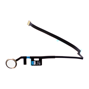 Home Button Flex for use with iPad 7 / iPad 8 / iPad 9 (Gold)