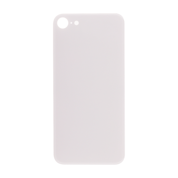 Back Glass (with larger camera opening) for iPhone 8/ iPhone SE (2020) (White)