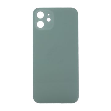 Back Glass (larger camera opening) for use with iPhone 12 (Green) (no logo)