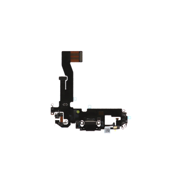 Charging Port w/Flex for use with iPhone 12 (Black)