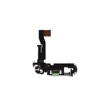 Charging Port w/Flex for use with iPhone 12 (Green)