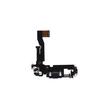 Charging Port w/Flex for use with iPhone 12 (Blue)