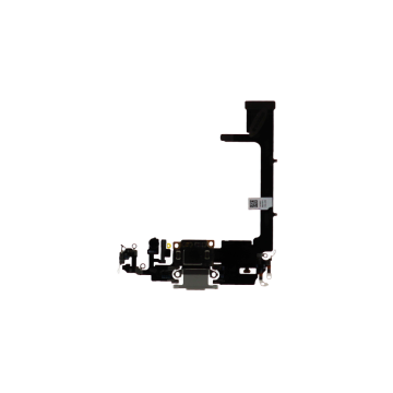 Charging Port /Flex for use with iPhone 11 Pro with IC chip (White)