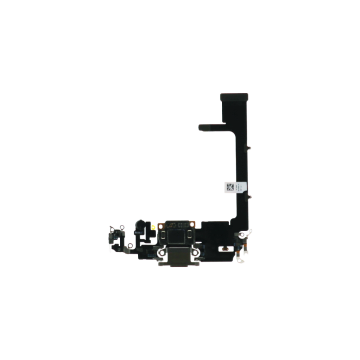 Charging Port /Flex for use with iPhone 11 Pro with IC chip (Gold)