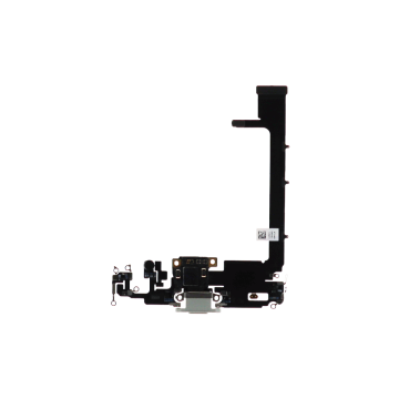 Charging Port /Flex for use with iPhone 11 Pro Max with IC chip (White)