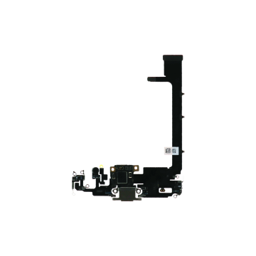 Charging Port /Flex for use with iPhone 11 Pro Max with IC chip (Gold)