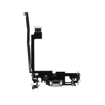 Platinum Charging Port w/Flex for use with iPhone 12 Pro Max (White) Original Quality