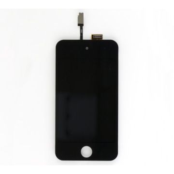 LCD, Digitizer and Glass Screen Assembly, Black, for use with iPod Touch Gen 4, Premium