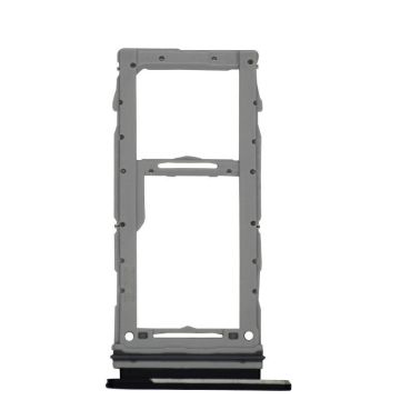 Dual Sim Card Tray for use with Samsung S20 Ultra Plus (Cosmic Black)