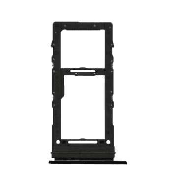 Single Sim Card Tray for use with Samsung S20 (Cosmic Black)