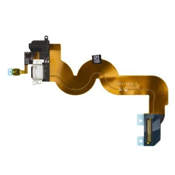 Home Button, Dock, and Headphone Jack Flex Cable for use with iPod Touch Gen 5, Black