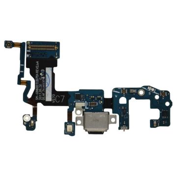 Charging Port with Flex Cable for use with Galaxy S9 (Dual Sim Card Version)