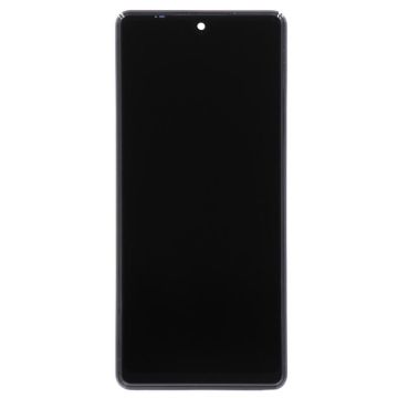LCD/Digitizer Screen with frame for use with LG Stylo 6 (Silver)