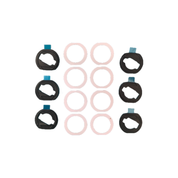 Home Button Spacer Ring for use with iPad Air 3 (White)(10 Pack)