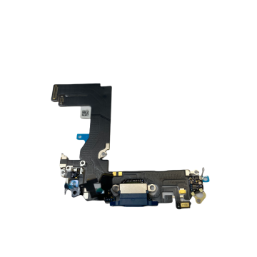 Dock charging flex cable for use with the iPhone 13 Mini (Blue)