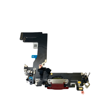 Dock charging flex cable for use with the iPhone 13 Mini (Red)