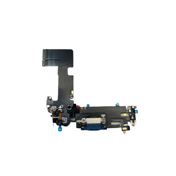 Dock charging flex cable for use with the iPhone 13 (Blue)