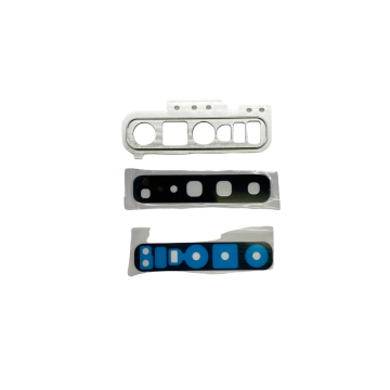 Back Camera Lens with Bezel for use with Galaxy S10 5G (Crown Silver)