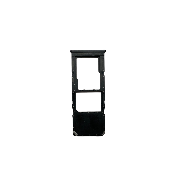 Dual Sim Card Tray for use with Galaxy A02S (A025/2020) Black