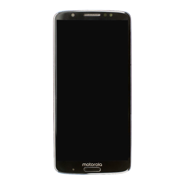 LCD Screen Assembly w/ Frame for Motorola Moto G6 Plus (Black)