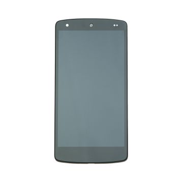 LCD with Digitizer Assembly for use with LG Google Nexus 5 D820, Black, with Frame