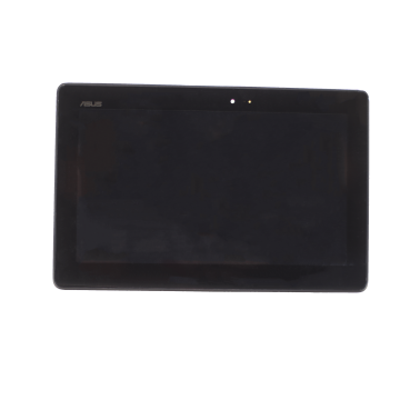 LCD with Digitizer Assembly for use with ASUS Transformer Book 10.1" T100TA-5490N, Black, with Frame