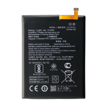 Battery for use with Asus ZenFone 3 Max