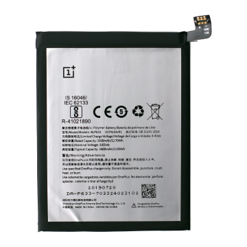 Battery for use with OnePlus 3T