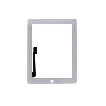 Platinum Digitizer Screen for use with iPad 3/4 (White)