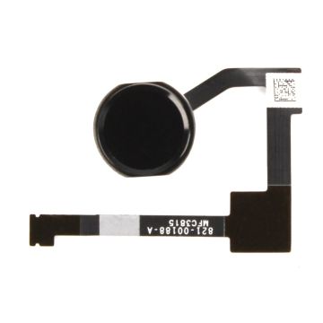 Home Button Key w/Flex for use with iPad Mini 4 (Black)