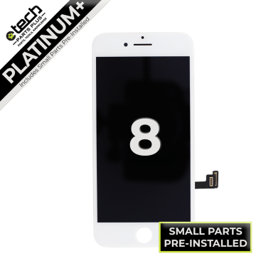 Platinum Plus LCD Screen Assembly for use with iPhone 8 (White)